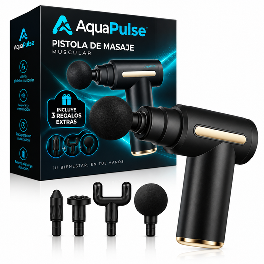AquaPulse™ Pro — Masajeador Profesional de Percusión